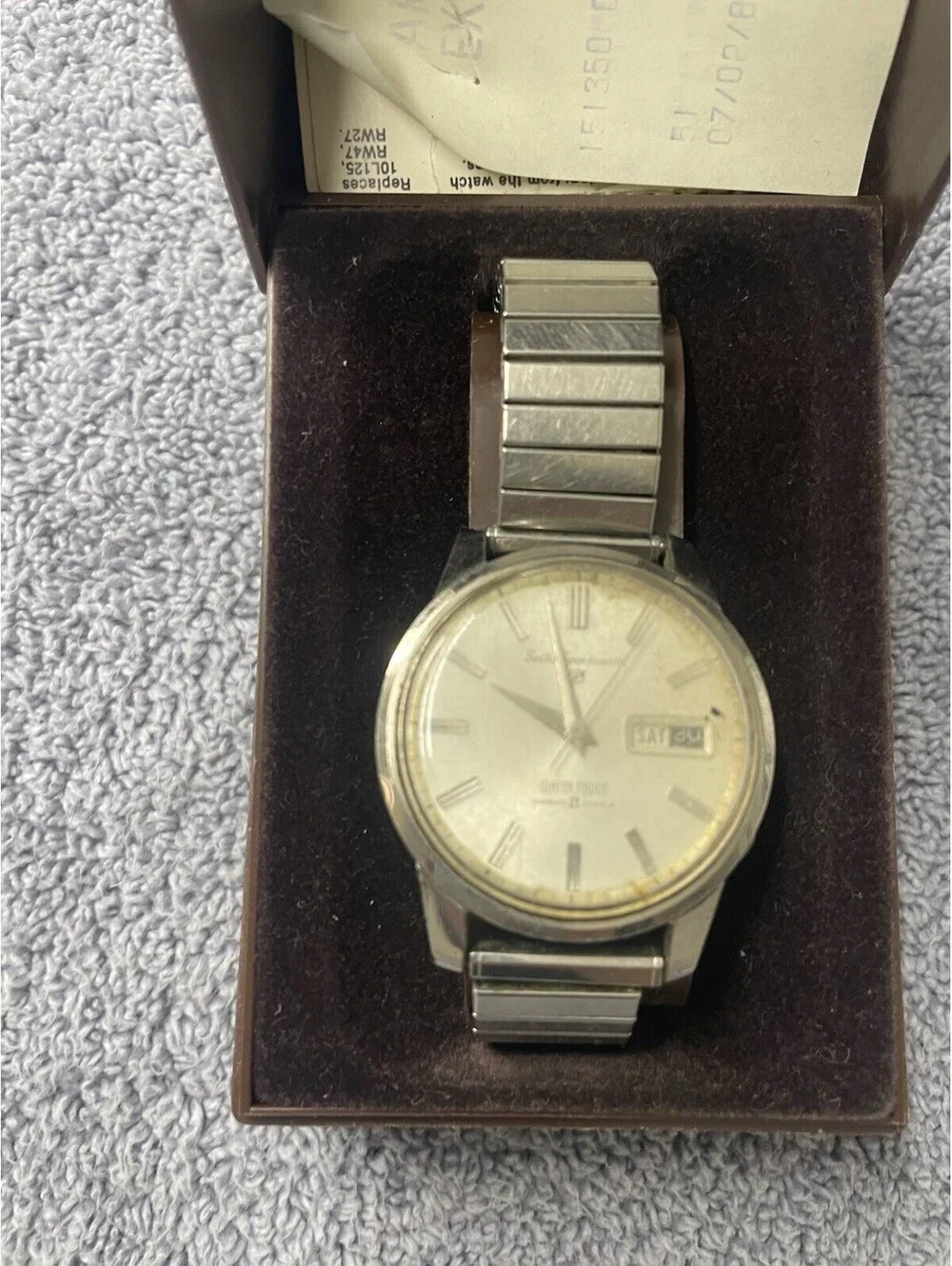 Vintage 1960’s JAPAN SEIKO SPORTSMATIC 5 21Jewels FOR PARTS